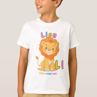 Camiseta alfabética “L es de León” – Crece todos l