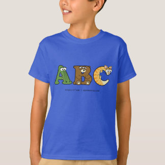 Camiseta Alfabetimals Personalized Boy's T-Shirt