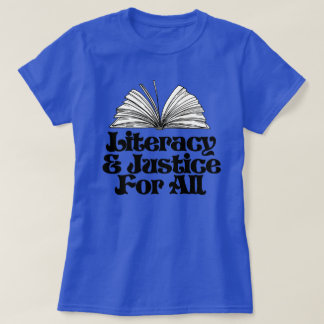 Camiseta Alfabetización y justicia para todos