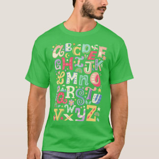 Camiseta Alfabeto