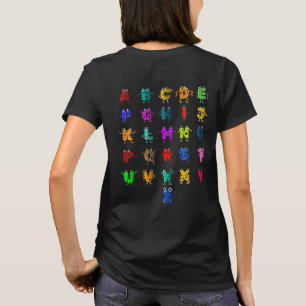 Camiseta Alfabeto ABC