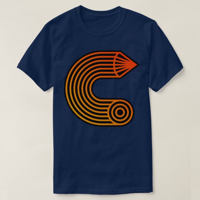 Camiseta Alfabeto C 1 (Diseño del anverso)