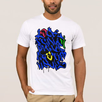 Camiseta Alfabeto de la pintada