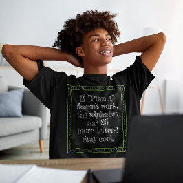 Camiseta Alfabeto de posibilidades