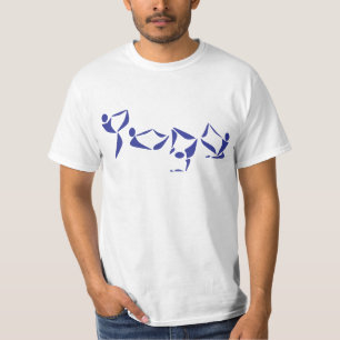 Camiseta Alfabeto de yoga
