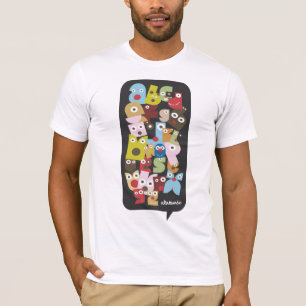 Camiseta alfabeto del akamundo