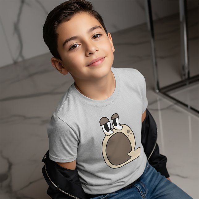 Camiseta alfabeto letra Q (Subido por el creador)