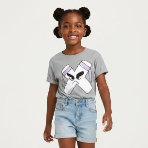 Camiseta alfabeto letra X
