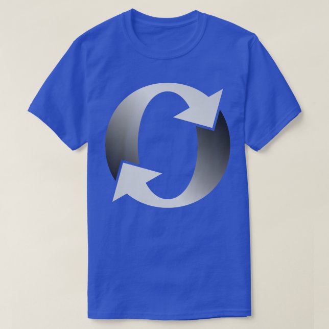 Camiseta Alfabeto O 5 (Diseño del anverso)