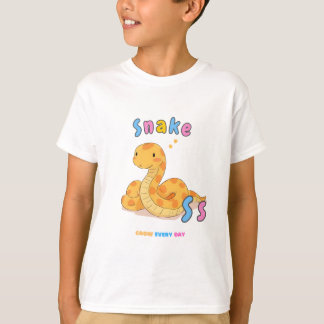 Camiseta alfabeto “S es de Serpiente” – Crece cada
