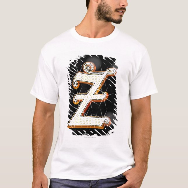 Camiseta Alfabeto Z de Bling (Anverso)