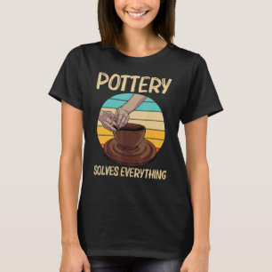 Camiseta Alfarería Fría Para Hombres Mujeres Maceta De Cerá