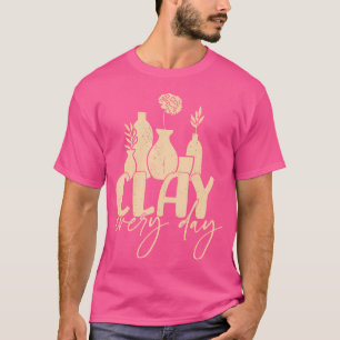 Camiseta Alfarería Todos Los Días Cerámica Mujer Escultura
