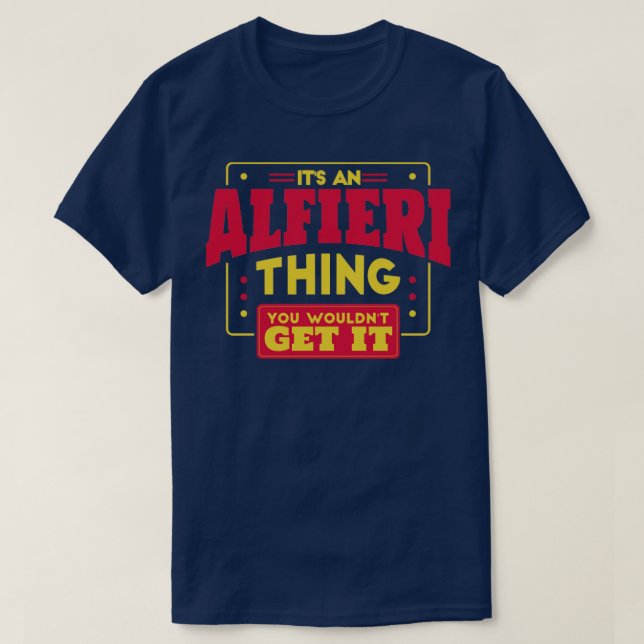 Camiseta Alfieri (Diseño del anverso)