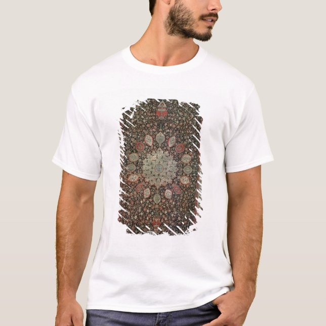 Camiseta Alfombra de Ardabil hecha para la mezquita en (Anverso)