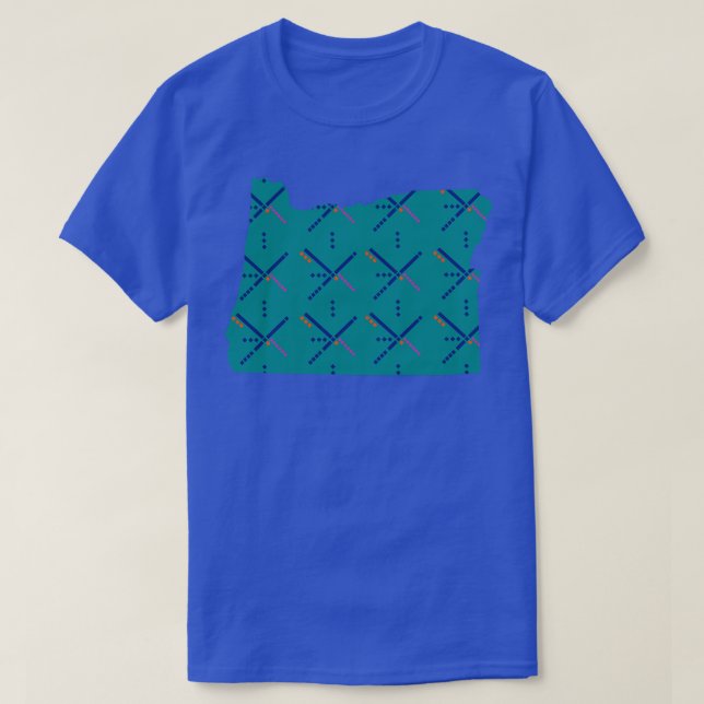 Camiseta Alfombra PDX Portland Oregon (Diseño del anverso)