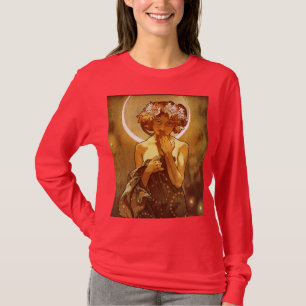Camiseta Alfons Mucha: Luna
