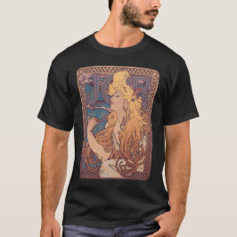 Camiseta Alfonse Mucha Job Art Nouveau