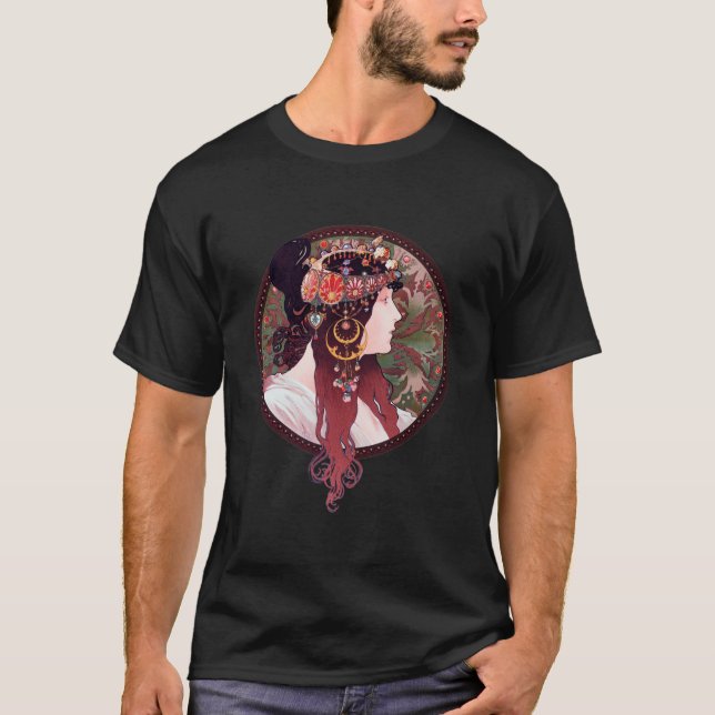 Camiseta Alfonso Mucha (Anverso)