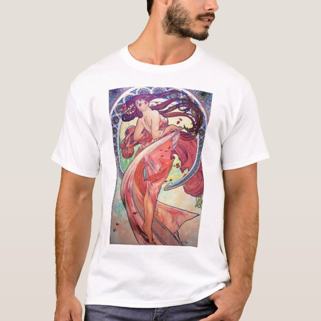 Camiseta Alfonso Mucha (Anverso)