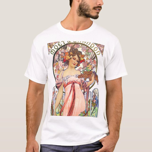 Camiseta Alfonso Mucha (Anverso)