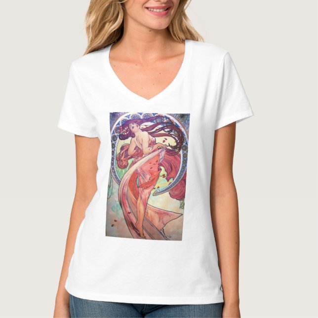 Camiseta Alfonso Mucha (Anverso)