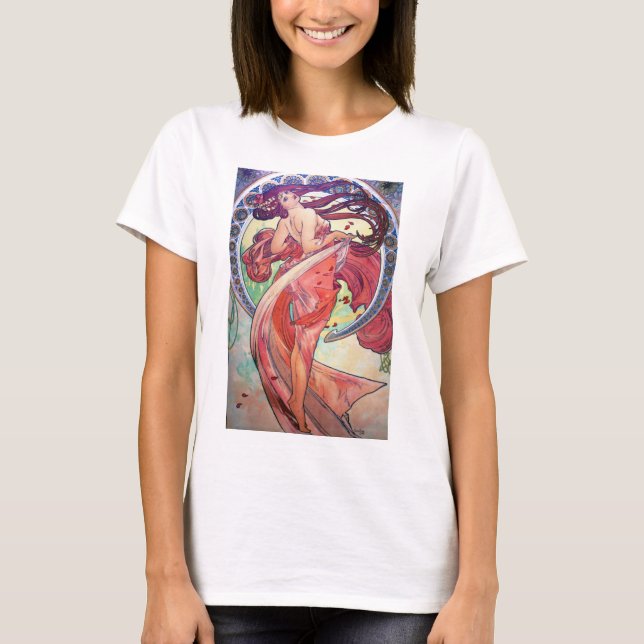 Camiseta Alfonso Mucha (Anverso)