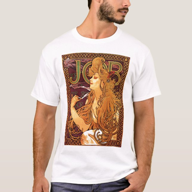 Camiseta Alfonso Mucha (Anverso)