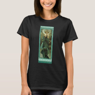 Camiseta Alfonso Mucha Clair De Lune T-shirt