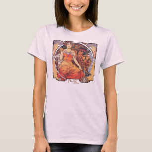 Camiseta Alfonso Mucha - la feria de mundo St. Louis 1904