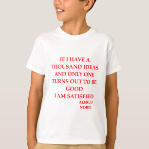 Camiseta alfred Nobel