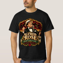 Camiseta Alfred Rose — Melody King de Goa
