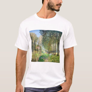 Camiseta Alfred Sisley - Descanso a lo largo del arroyo