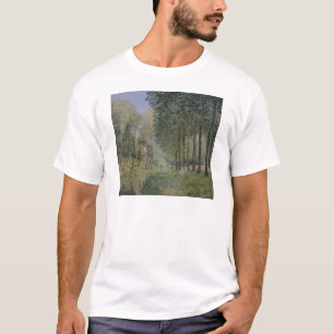 Camiseta Alfred Sisley el   el resto por la corriente