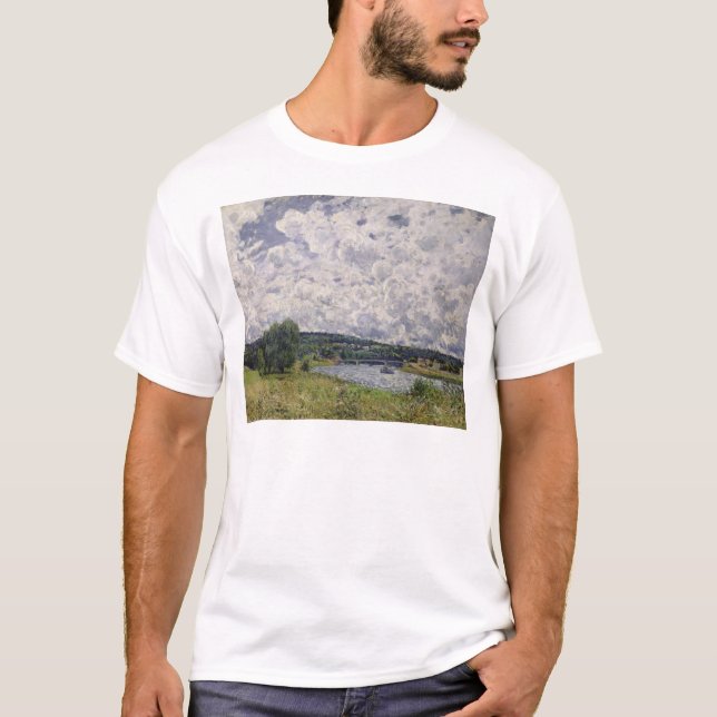 Camiseta Alfred Sisley el | el Sena en Suresnes (Anverso)