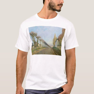 Camiseta Alfred Sisley el   Rue de la Machine, Louveciennes