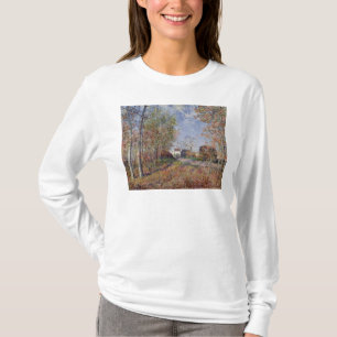 Camiseta Alfred Sisley el una esquina de las maderas en