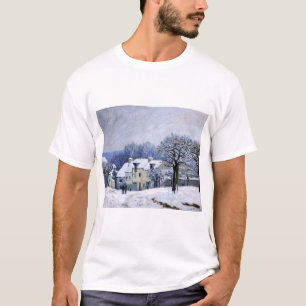 Camiseta Alfred Sisley - Place Chenil en Marly, efecto de n