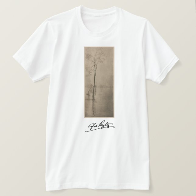 Camiseta Alfred Stieglitz: Duchas de primavera (Anverso del diseño)