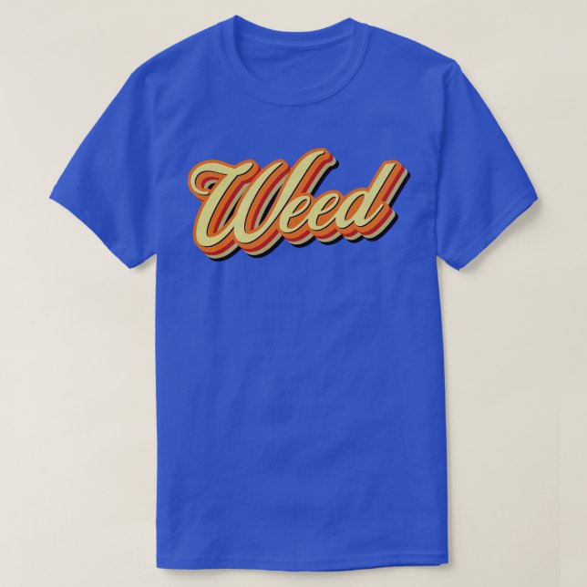 Camiseta Alga retro vintage (Diseño del anverso)