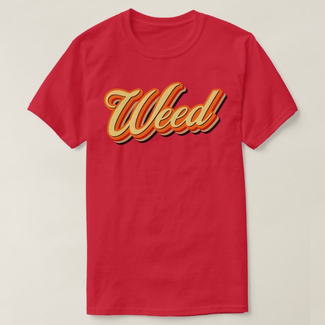Camiseta Alga retro vintage (Diseño del anverso)