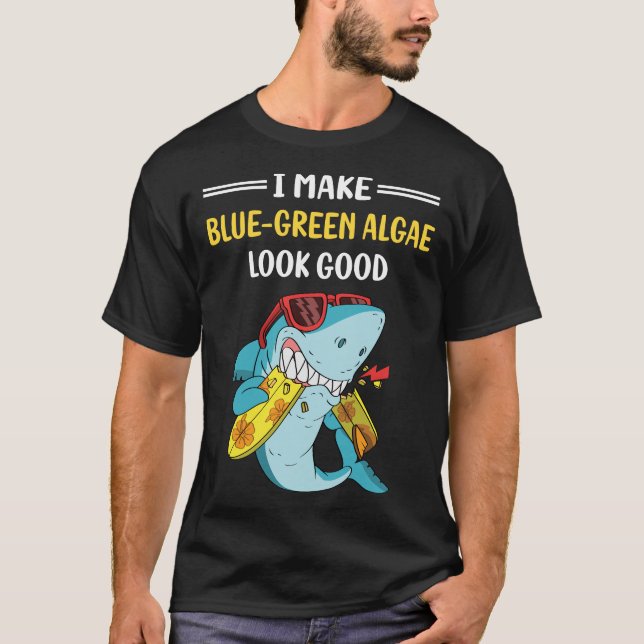 Camiseta Algas verdeazules de buen aspecto (Anverso)
