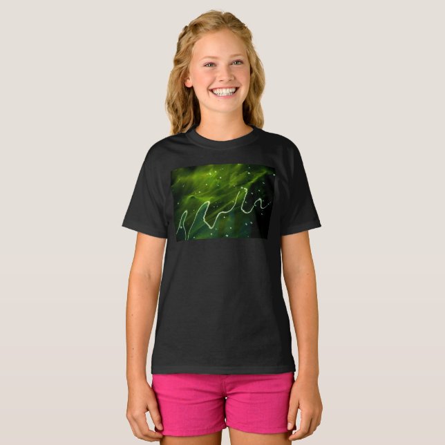 Camiseta Algas verdes y gcna acuática (Anverso completo)