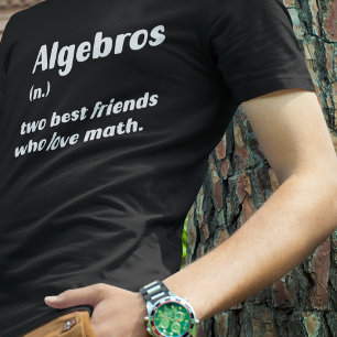 Camiseta Algebros - Mejor matemática de amigos