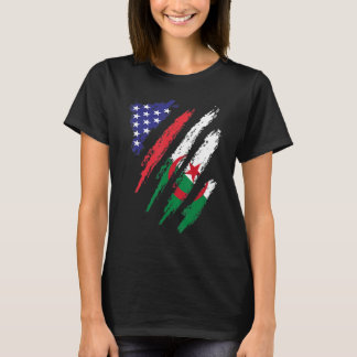 Camiseta Algeria American Grown Flag USA Patriot Heritage M