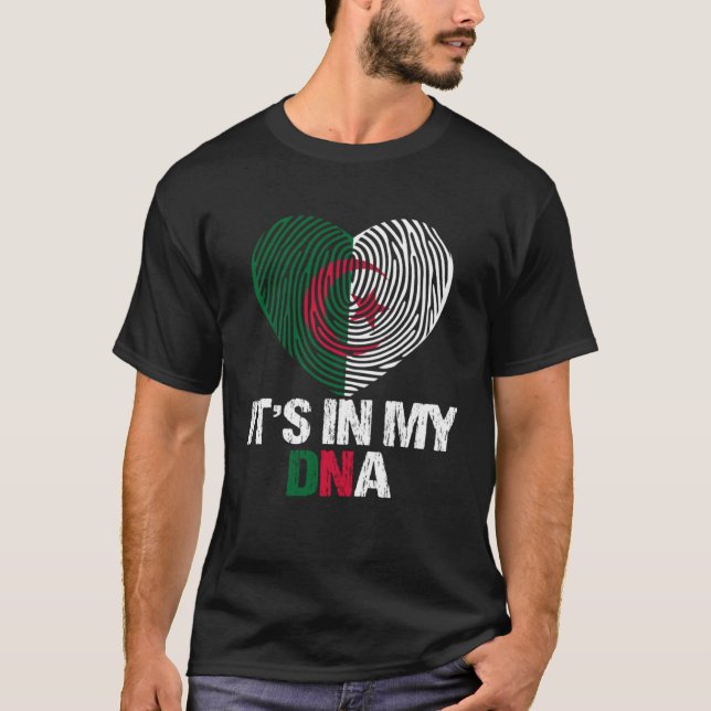Camiseta Algeria Flag Algeria  It s In My DNA (Anverso)
