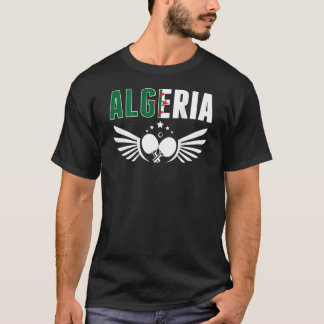 Camiseta Algeria Table Tennis  Support Algerian Ping Pong T