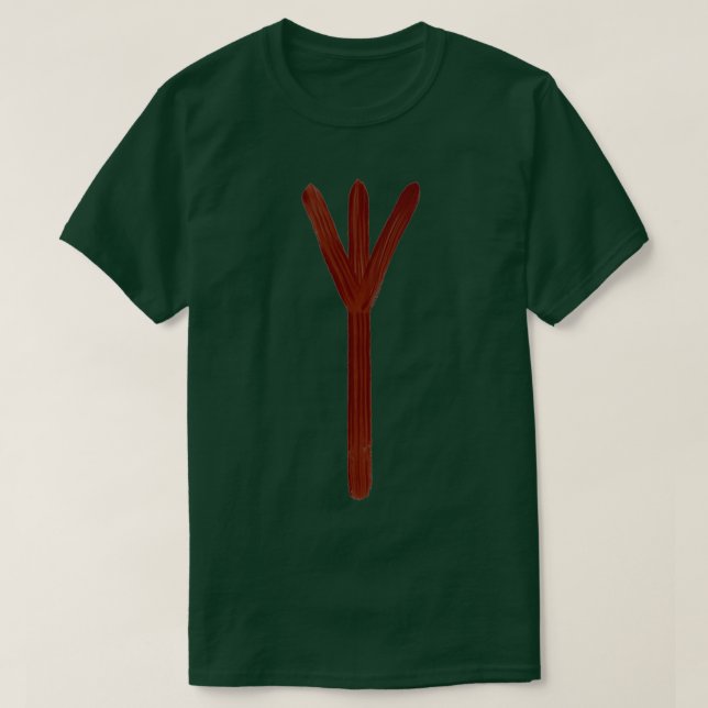 Camiseta Algiz Z Rune (Diseño del anverso)