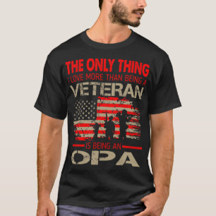 Camiseta Algo Ama Más Que Ser Veterano Ser Opa