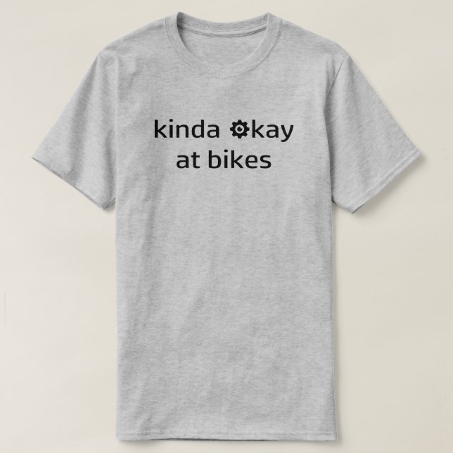 Camiseta Algo Bien En Bicicletas (Diseño del anverso)